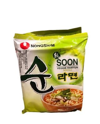 Instant Noodle Soon Veggie NONGSHIM 112 GR
