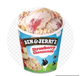  Ben & Jerry's Strawberry Cheesecake (465 Ml.)