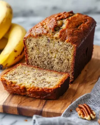 Plain Banana Bread