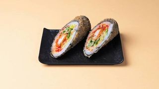 კრევეტის ცხარე ბურიტო როლი