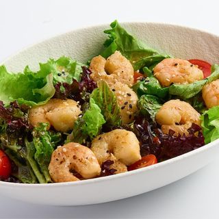 Салат неаполитанский с креветками