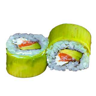 Sake Cheese Bamboo Roll, 8 Piezas