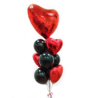 Compoziție din baloane cu heliu Nr.7