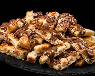 Straccetti con Nutella