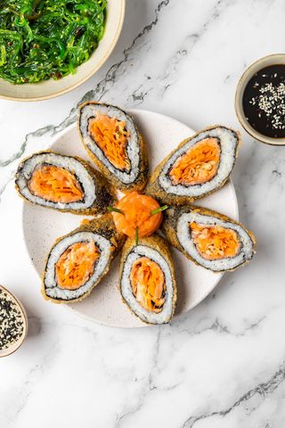 Crispy Salmon Fingers