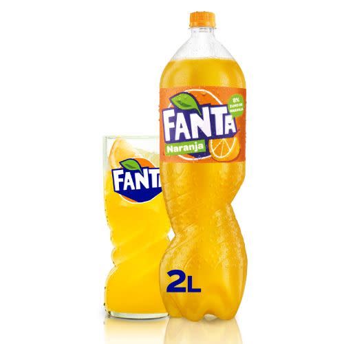 Fanta Naranja botella 2L.