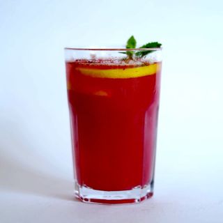  Малиновый лимонад