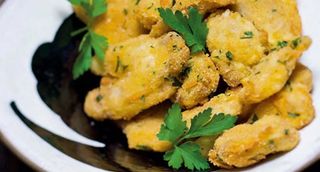 Línguas de Bacalhau Fritas