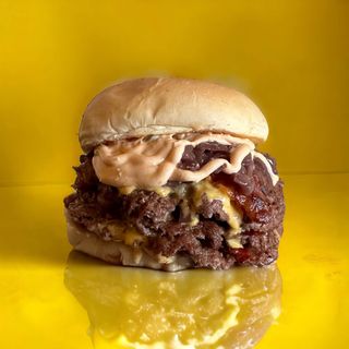 Smash burger triple size