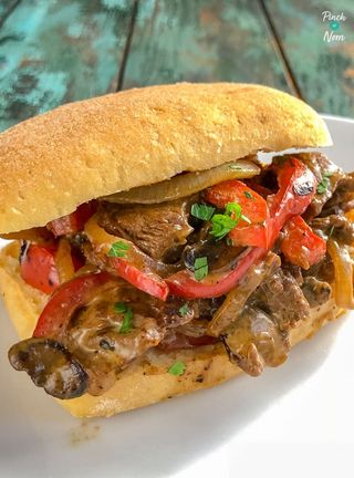 Le ciabata Philly cheese steak 