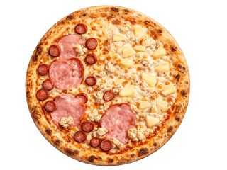 Піца "Гаваї&М'ясна" 30см. (500g)