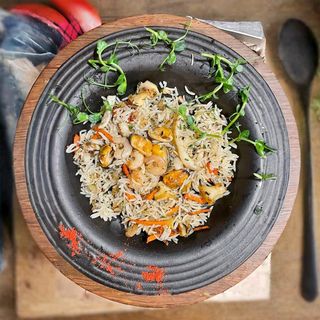 Плов із морепродуктами (250г)