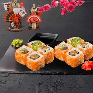 Crunch Salmón Roll (9 pzas.)