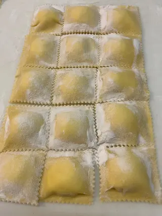 Ravioli ricotta e carne / ricotta e spinaci 1 kg