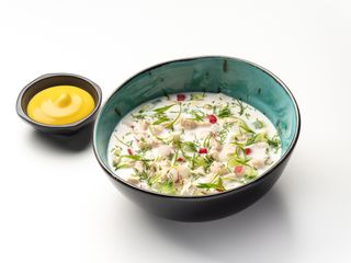 Окрошка з куркою
