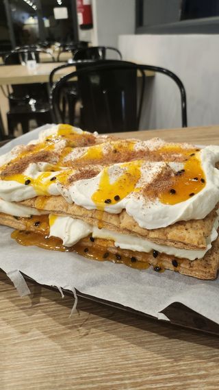 Milhojas maracuya