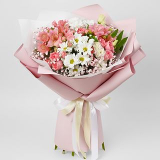 Букет"Рожевий поцілунок"
