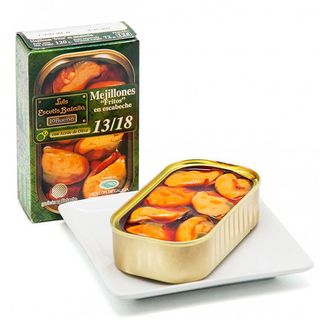 Mejillones Escabeche Luís Escurís Lata 13/18 Piezas