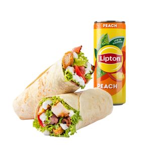 Cezar tortilja + limenka 0.33l