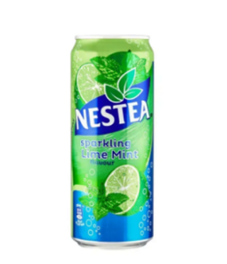 Холодний чай Nestea М'ята Лайм чорний з/б (330мл)