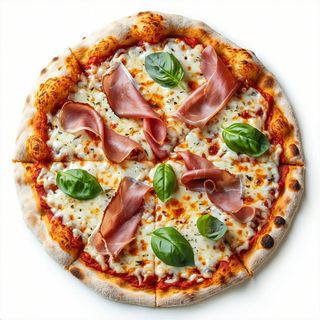 Margherita al prosciutto cotto