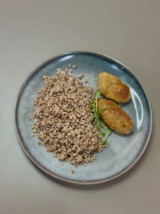 Гречка з Котлетами