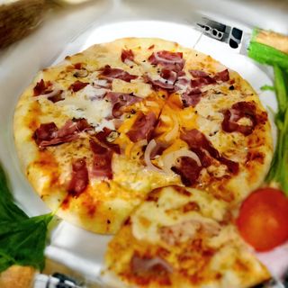 Pizza Bacon e Ovo