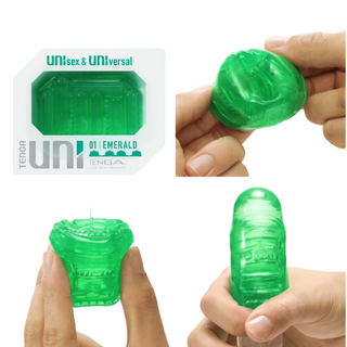 Мастурбатор Tenga Uni Emerald 40938
