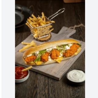 Sandwich Nugget et fromage 