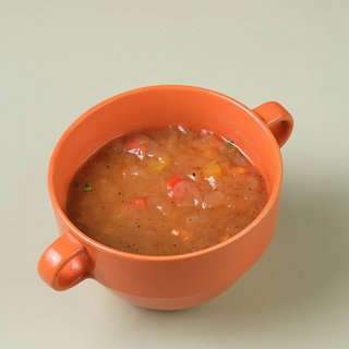 ბოსტნეულის ცხარე-მჟავე სუპი