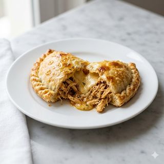 Empanada Pollo Mechado Con Queso Gouda Xl
