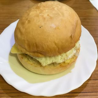 Hamburguesa Con Queso