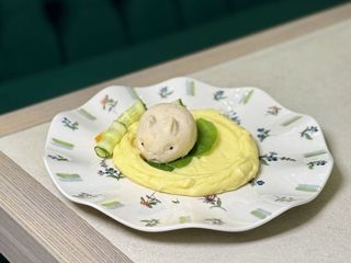 Куряча котлета з картопляним пюре (220g)