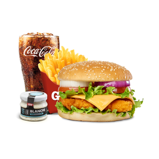 Menu chicken burger