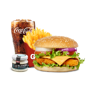 Menu chicken burger