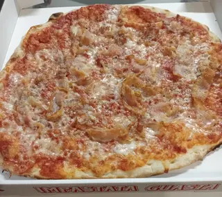 Pizza amatriciana