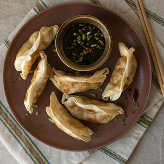 Gyozas De Pollo  yakitori