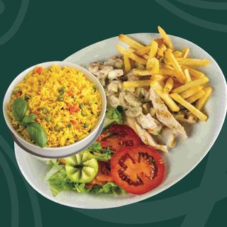 Galinha com cogumelos