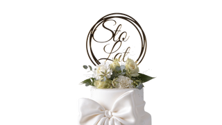 Topper "Sto Lat" duży