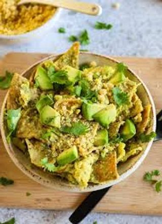 Chilaquiles vegetarianos