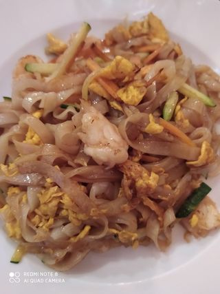 50. Tagliatelle di riso saltati