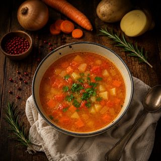 Borș de legume