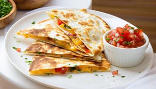 Кесадия с домашна салца