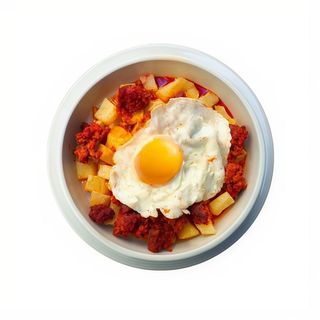 Huevos con Chorizo de Teror