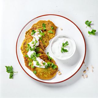 Тиквички с млечен сос (250г)