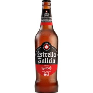 Botellín de cerveza Estrella Galicia