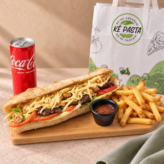 Sandwich au choix + Frites + Coca-Cola 25cl
