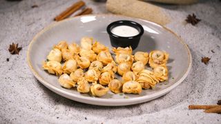 Жареные пельмени (1 пор.)