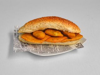 Panino panelle e crocchette di patate