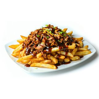 Patatas Fritas Con Pulled Pork